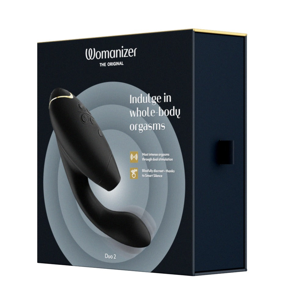 Womanizer Duo 2 – Stimolatore Clitoride e Punto G Pleasure Air, Nero, foto 7