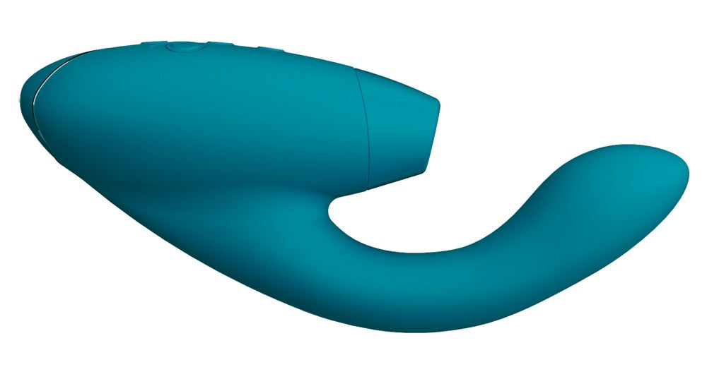 Womanizer Duo 2 – Stimolatore Clitoride e Punto G Pleasure Air, Petrolio, foto 2