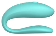 We-Vibe Sync Lite - vibratore di coppia sottile con controllo da app, Turchese, foto 3