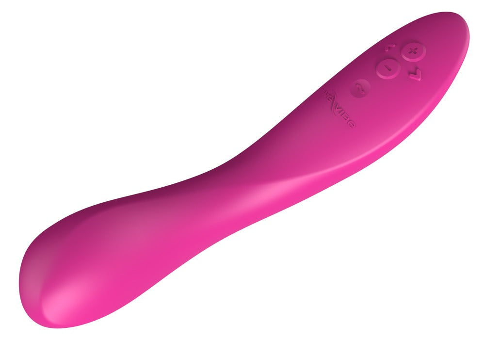 We-Vibe Rave 2 - Vibratore per il punto G con design ruotato, Rosa, foto 4