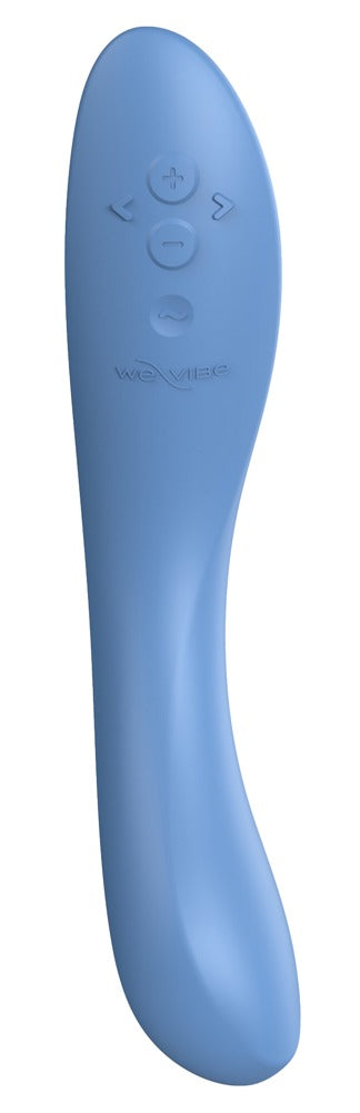 We-Vibe Rave 2 - Vibratore per il punto G con design ruotato, Blu, foto 1