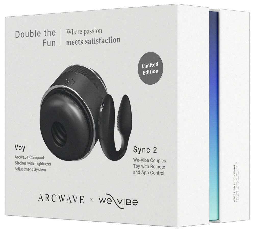 Arcwave Double the Fun - Set con Voy e We-Vibe Sync 2, foto 7