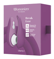 Womanizer Liberty 2 – Succhia Clitoride Compatto con Cover Magnetica, Viola, foto 3