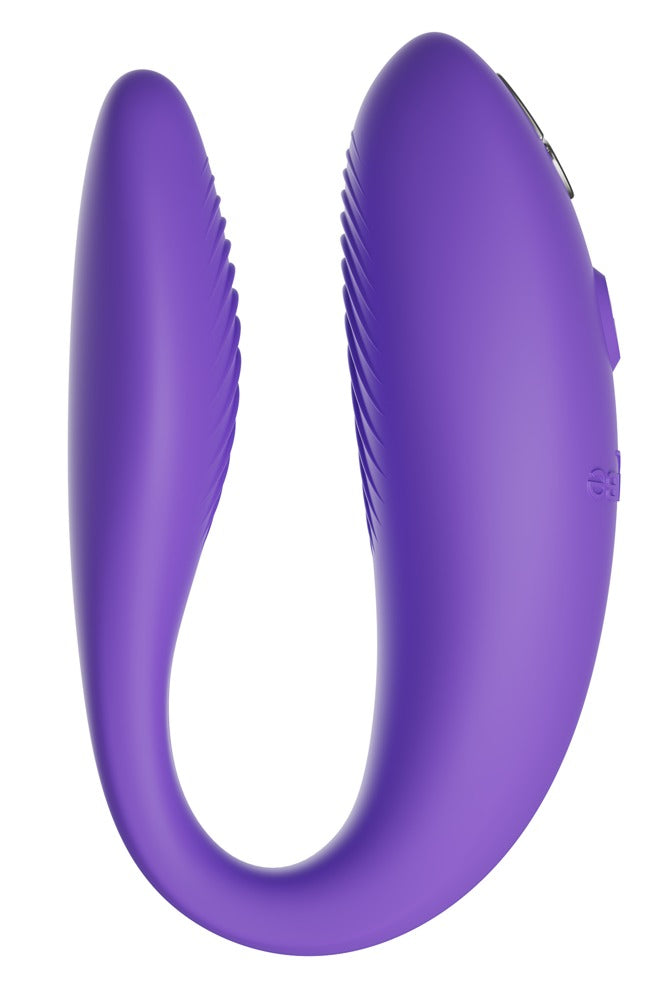 We-Vibe Sync Go - vibratore di coppia compatto, impermeabile, da app, Viola, foto 2