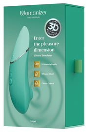 Womanizer Next – Succhia Clitoride 3D Pleasure Air con 14 Intensità, Verde salvia, foto 3