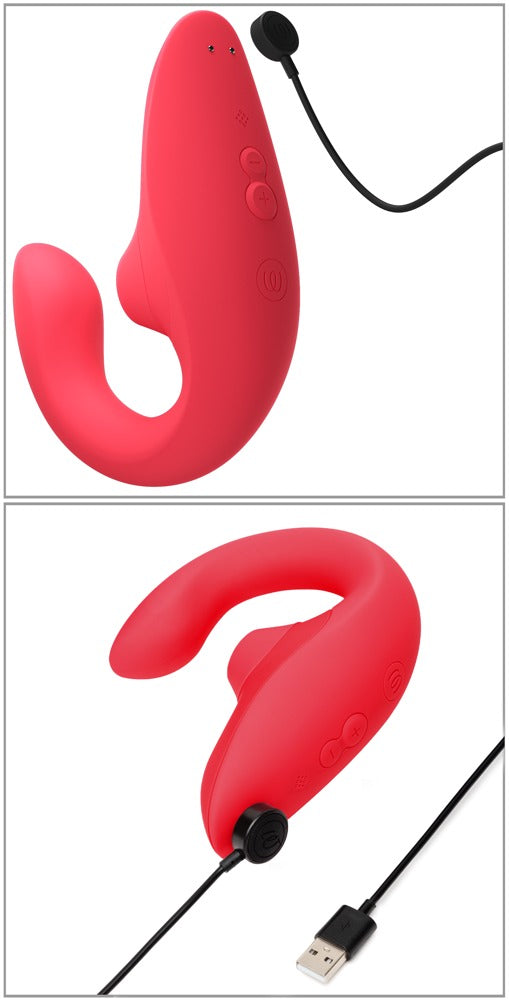 Womanizer Blend – Stimolatore Clitoride e Punto G con 2 Motori, Corallo, foto 5