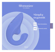 Womanizer Blend – Stimolatore Clitoride e Punto G con 2 Motori, Blu, foto 3