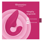 Womanizer Blend – Stimolatore Clitoride e Punto G con 2 Motori, Magenta, foto 3
