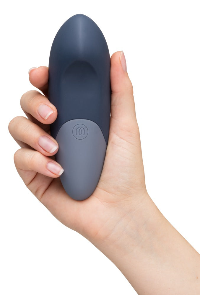 Womanizer Vibe – Vibratore Clitorideo da Appoggio UltraWave, Blu grigio, foto 4