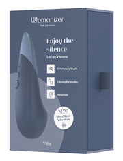 Womanizer Vibe – Vibratore Clitorideo da Appoggio UltraWave, Blu grigio, foto 7