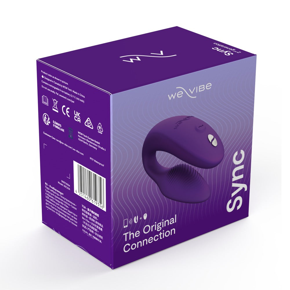 We-Vibe Sync2 - vibratore di coppia con bracci regolabili, Viola, foto 7