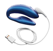 We-Vibe Chorus - vibratore di coppia con telecomando sensibile alla stretta, Blu, foto 6
