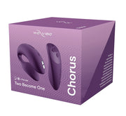 We-Vibe Chorus - vibratore di coppia con telecomando sensibile alla stretta, Viola, foto 3