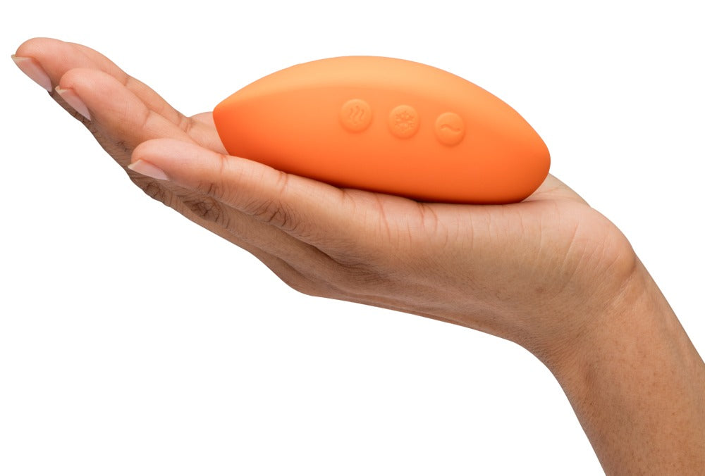 We-Vibe Temp - Stimolatore clitorideo con funzione caldo e freddo, Arancione, foto 6