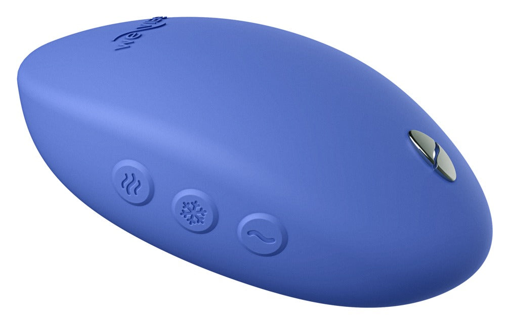 We-Vibe Temp - Stimolatore clitorideo con funzione caldo e freddo, Blu, foto 2