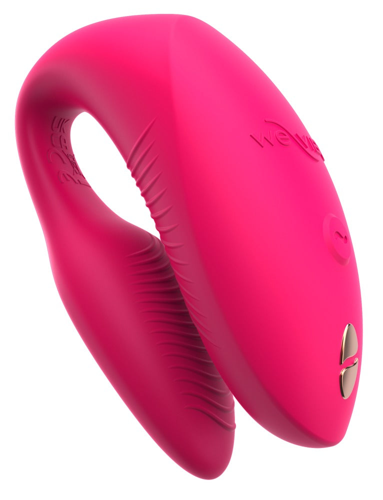 We-Vibe Chorus Pro - vibratore di coppia a tre motori con Fusion Wave, Fucsia, foto 4