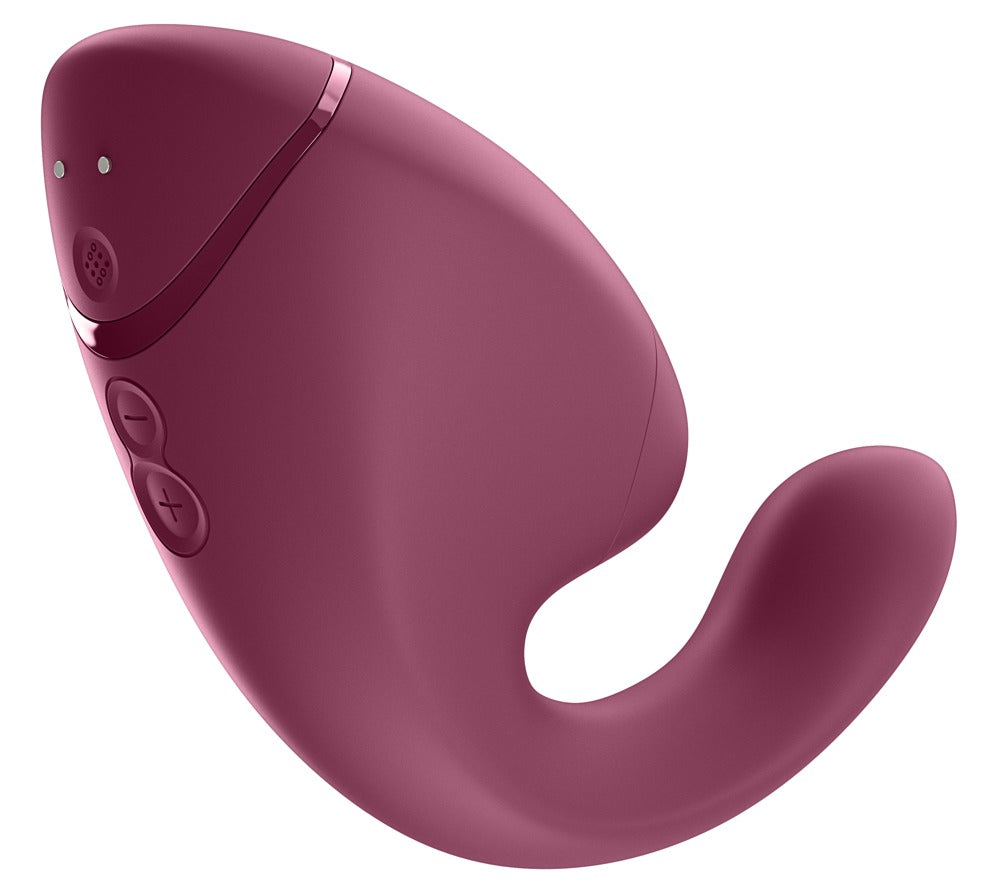 Womanizer Next Duo – Doppio Stimolatore Clitoride e Punto G, Rosso vino, foto 4