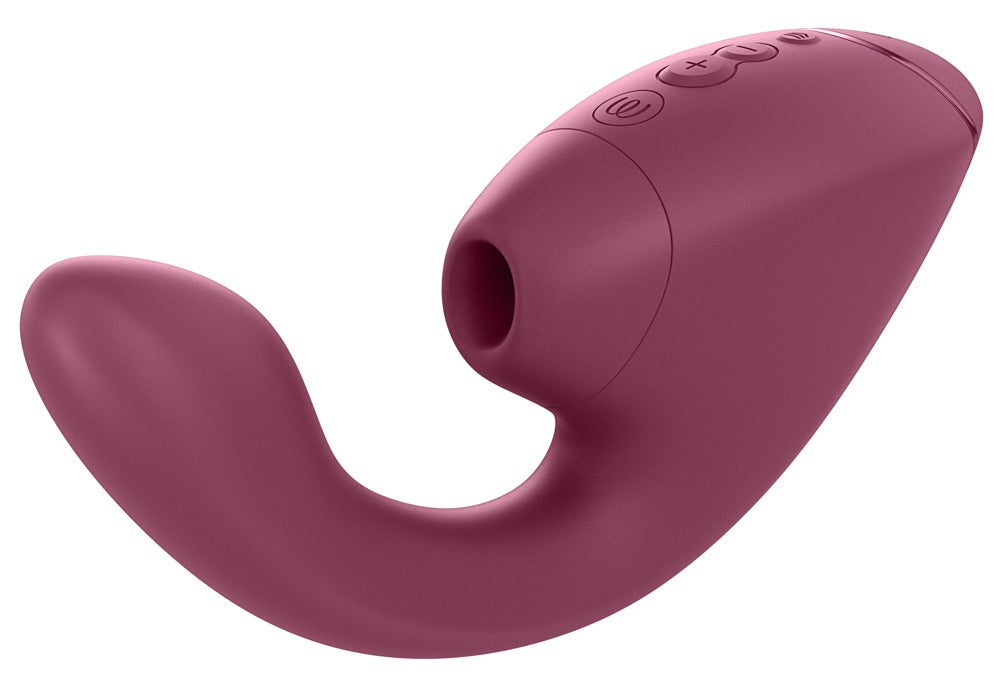 Womanizer Next Duo – Doppio Stimolatore Clitoride e Punto G, Rosso vino, foto 5