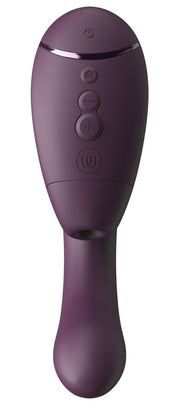 Womanizer Next Duo – Doppio Stimolatore Clitoride e Punto G, Viola scuro, foto 2