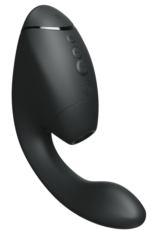 Womanizer Next Duo – Doppio Stimolatore Clitoride e Punto G, Nero, foto 1