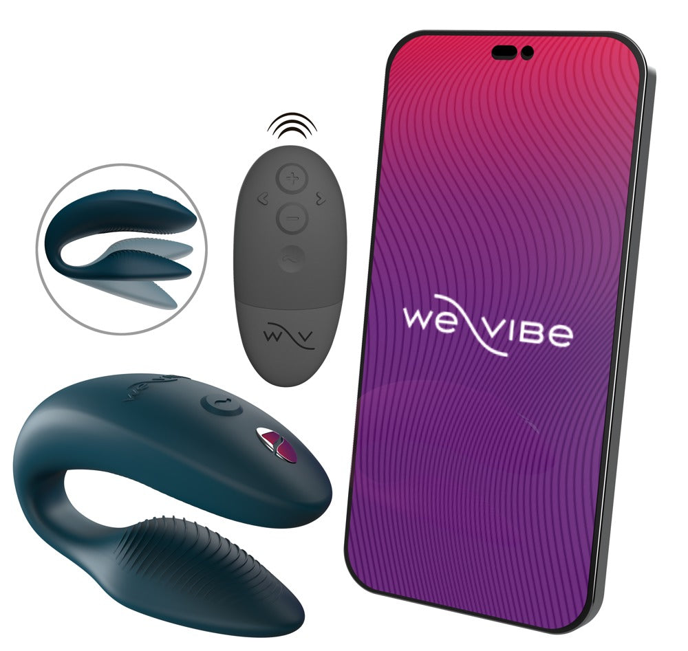 We-Vibe Sync2 - vibratore di coppia con bracci regolabili, Petrolio, foto 1