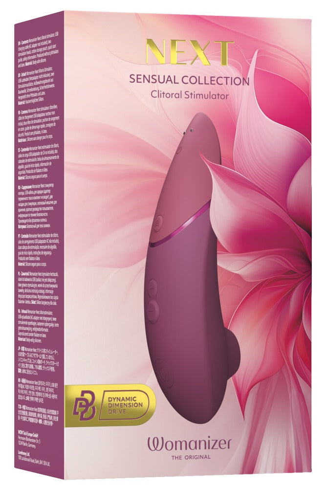Womanizer Next – Succhia Clitoride 3D Pleasure Air con 14 Intensità, Rosa antico, foto 3