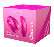 We-Vibe Chorus - vibratore di coppia con telecomando sensibile alla stretta, Fucsia, foto 3