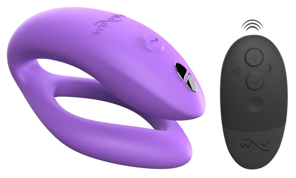 We-Vibe Sync O - vibratore di coppia con anello ovale interno, Lilla, foto 1