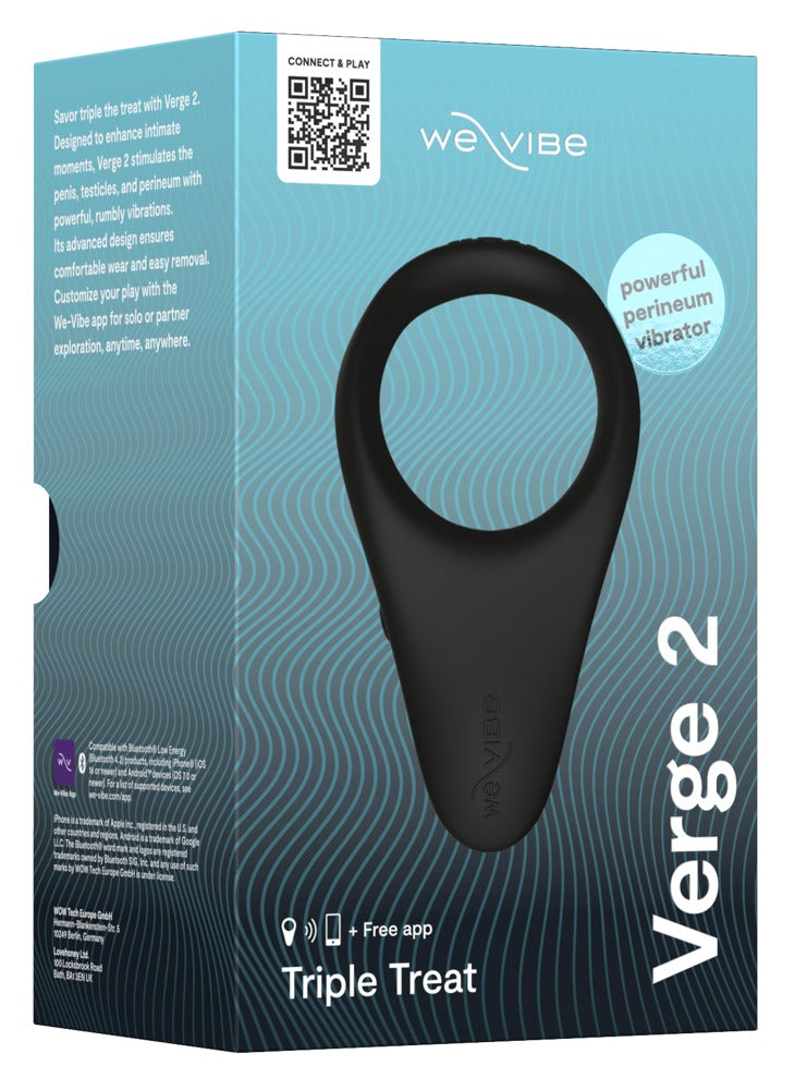 We-Vibe Verge 2 - Anello vibrante con stimolatore del perineo, foto 7