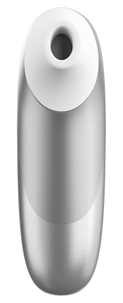 Womanizer Pro – Succhia Clitoride Pleasure Air con 11 Intensità, Argento, foto 2