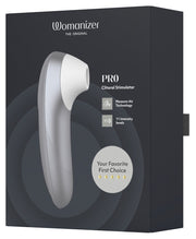 Womanizer Pro – Succhia Clitoride Pleasure Air con 11 Intensità, Argento, foto 3