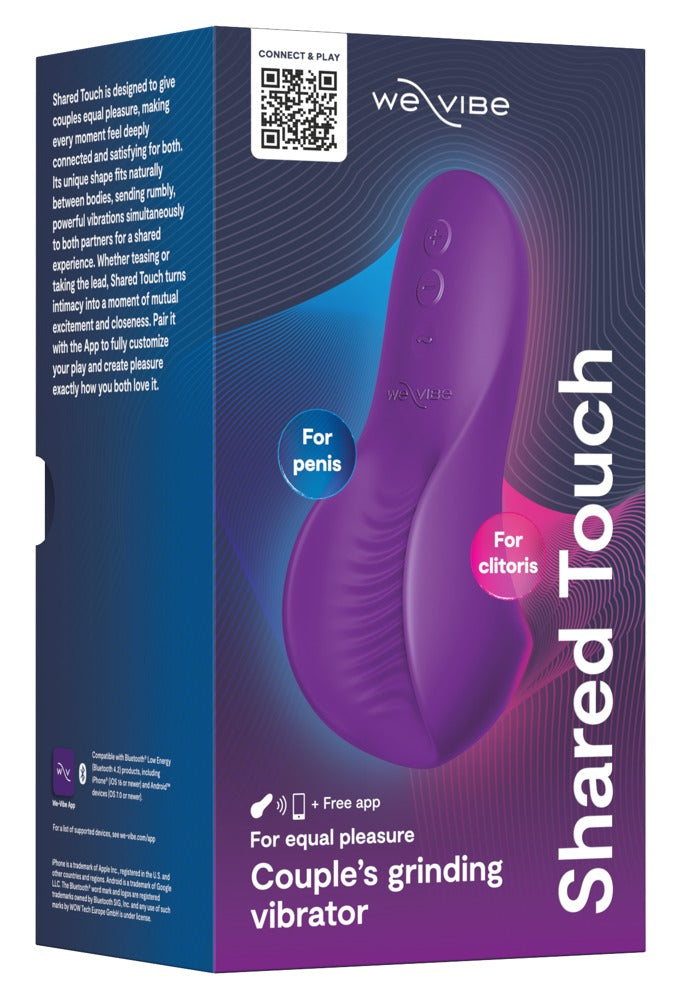 We-Vibe Shared Touch - vibratore da appoggio e masturbatore in uno, Viola, foto 7