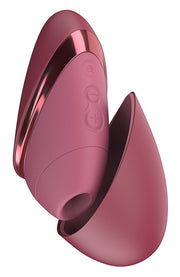 Womanizer Next Liberty – Succhia Clitoride 3D Pleasure Air Compatto, Bordeaux, foto 1