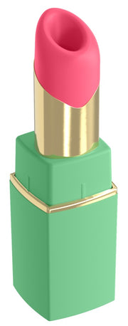 Womanizer Beauty – Succhia Clitoride a Forma di Rossetto, Verde e rosa, foto 2