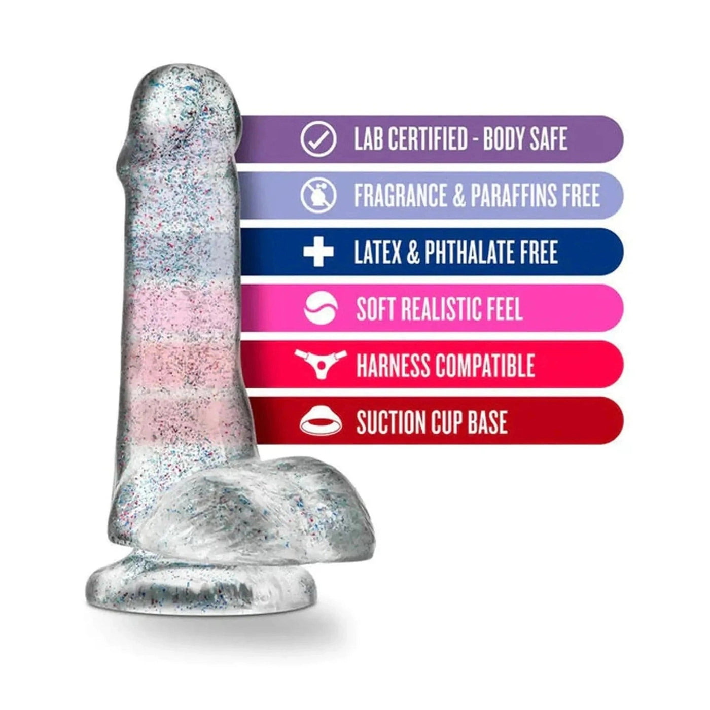 6″ Glitter Cock