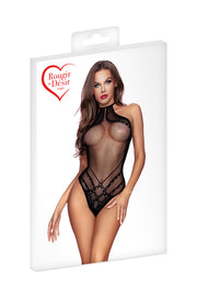 Body in Rete B03 Rougir de Désir – Body Sexy Nero, foto 3