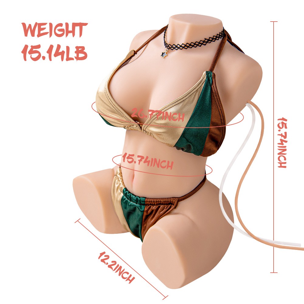 Jacey Torso Donna 7 kg con Aspirazione, Vibrazione e Telecomando – immagine 2
