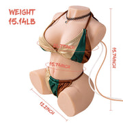 Jacey Torso Donna 7 kg con Aspirazione, Vibrazione e Telecomando – immagine 2