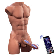 Henry Torso Uomo 15.5 kg con Pene Vibrante a Spinta e App – immagine 5