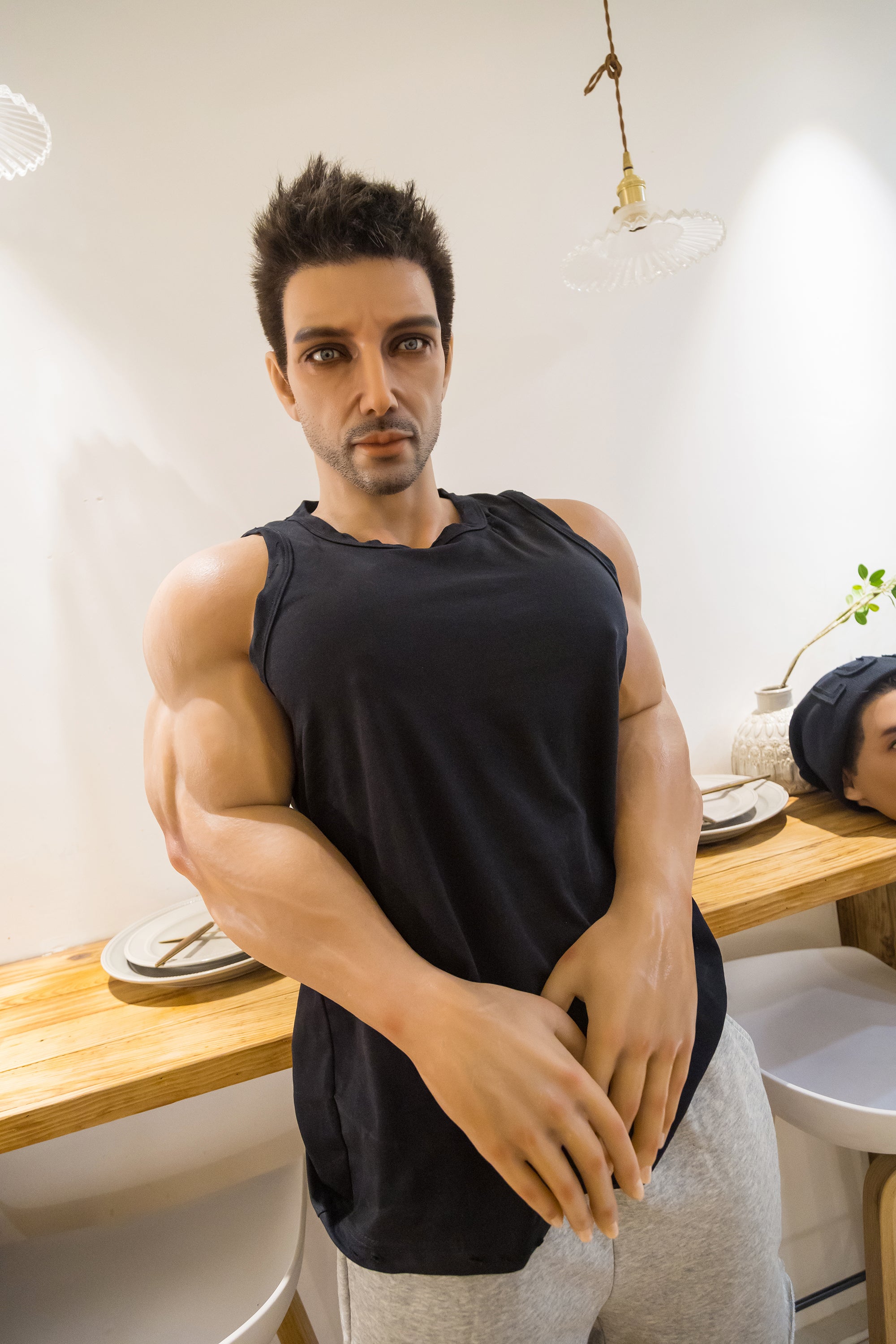 Macho Man Real Doll Super Realistico e Muscoloso