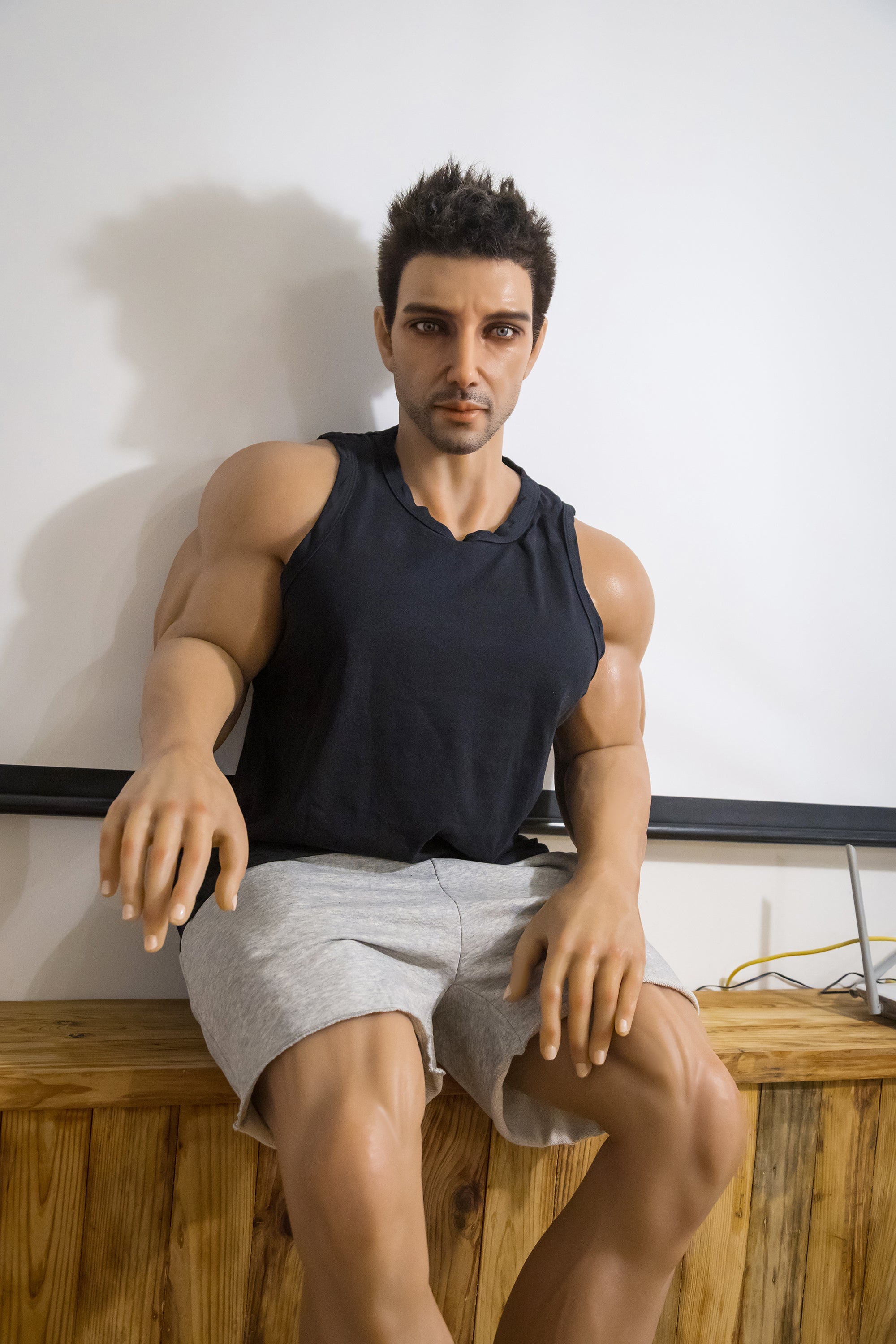 Macho Man Real Doll Super Realistico e Muscoloso