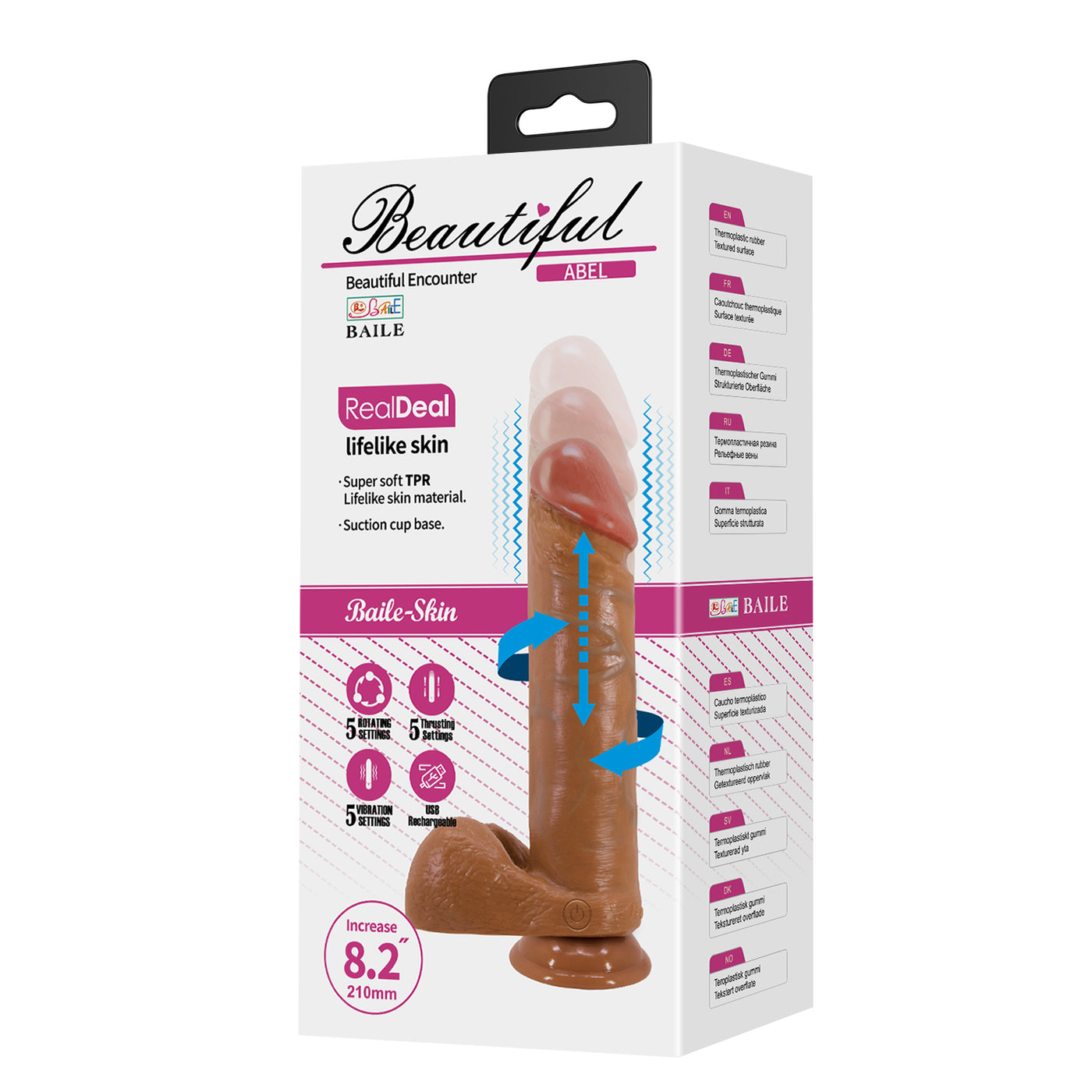 Abel Vibratore Up & Down Con Rotazione