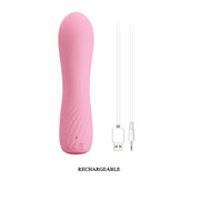 Adalice Vibratore Punto G in Silicone 12 vibrazioni