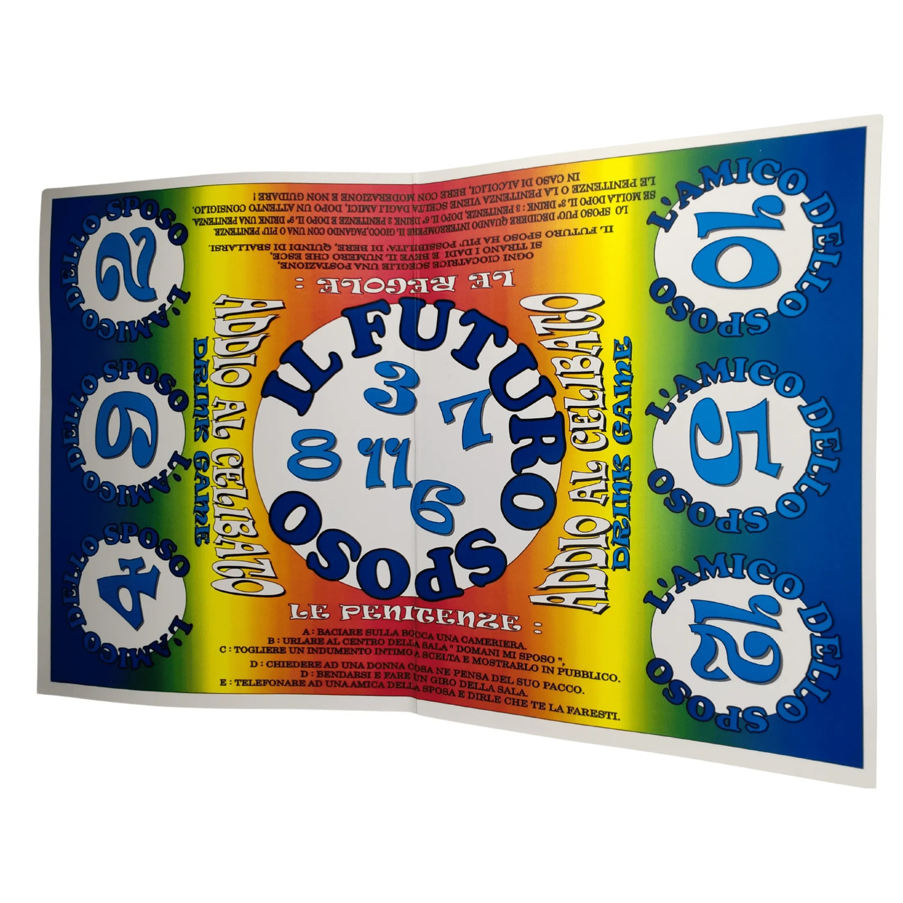 Addio al Celibato The Drink Game