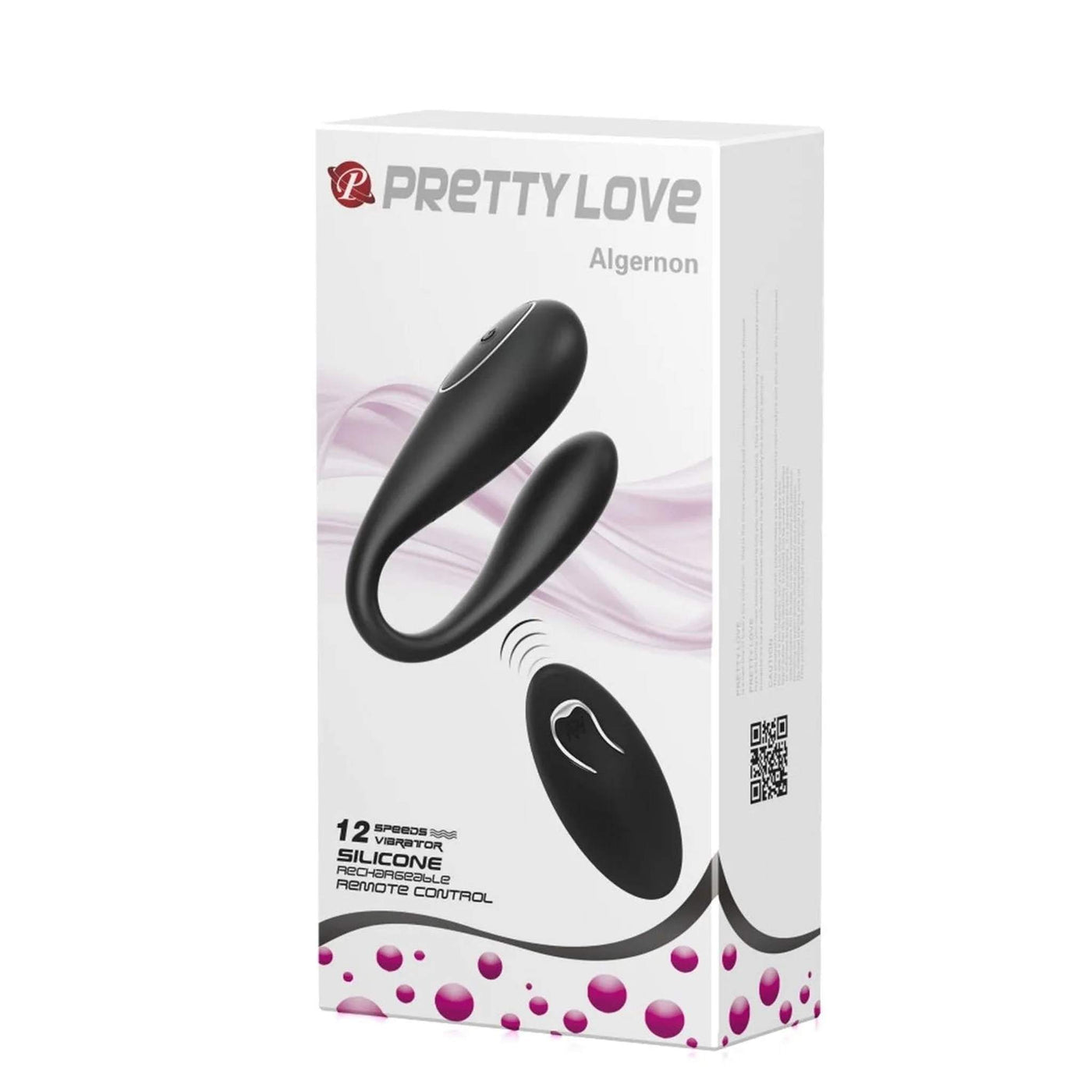 Algernoon Vibratore di coppia wireless con 12 vibrazioni
