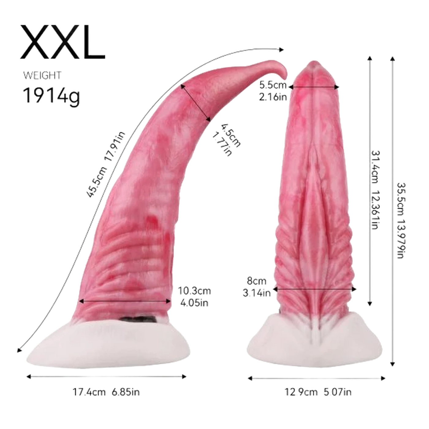 Alien Killer Whale Penis Woman Masturbation Dildo