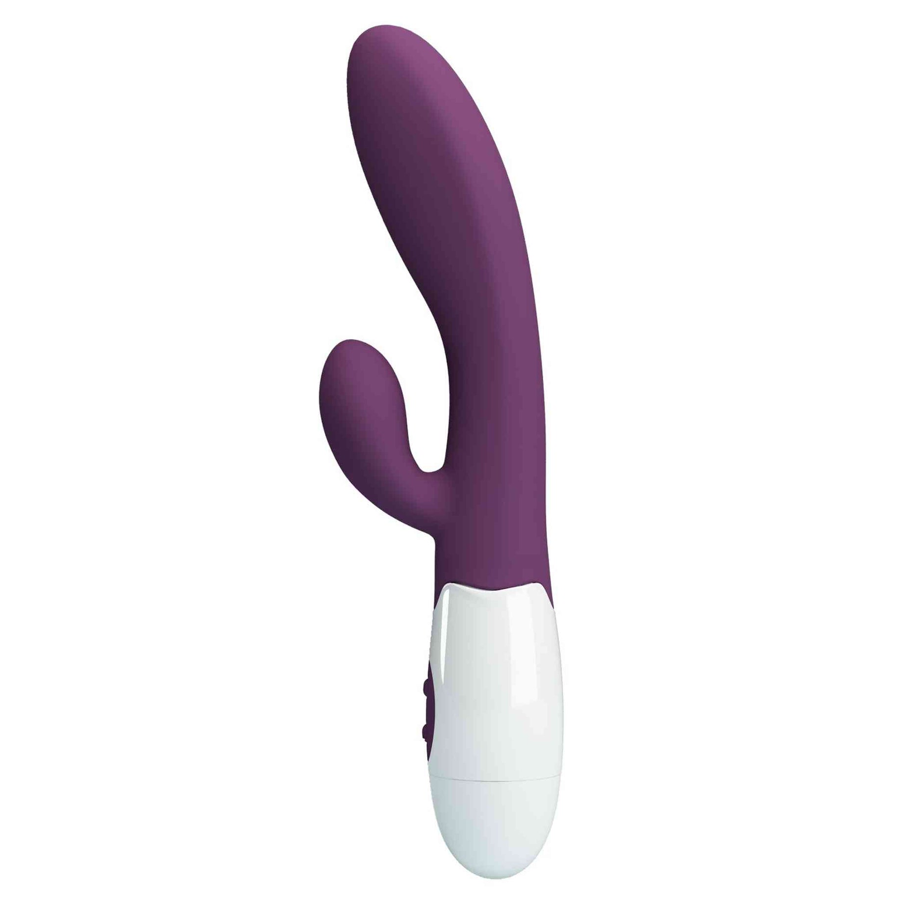 Alvis Vibratore Rabbit da 30 modalità di vibrazione - Silicone Medicale, Viola