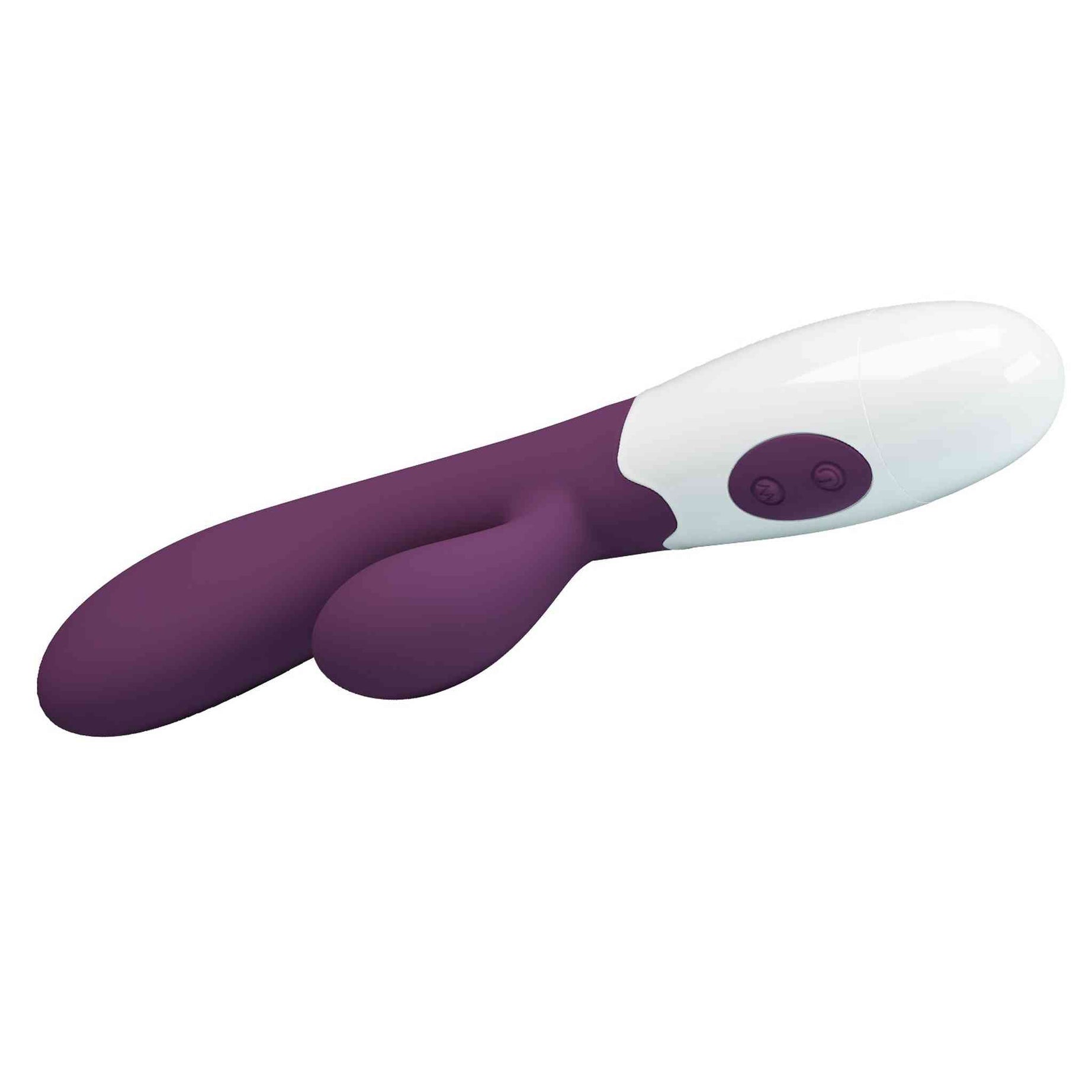 Alvis Vibratore Rabbit da 30 modalità di vibrazione - Silicone Medicale, Viola