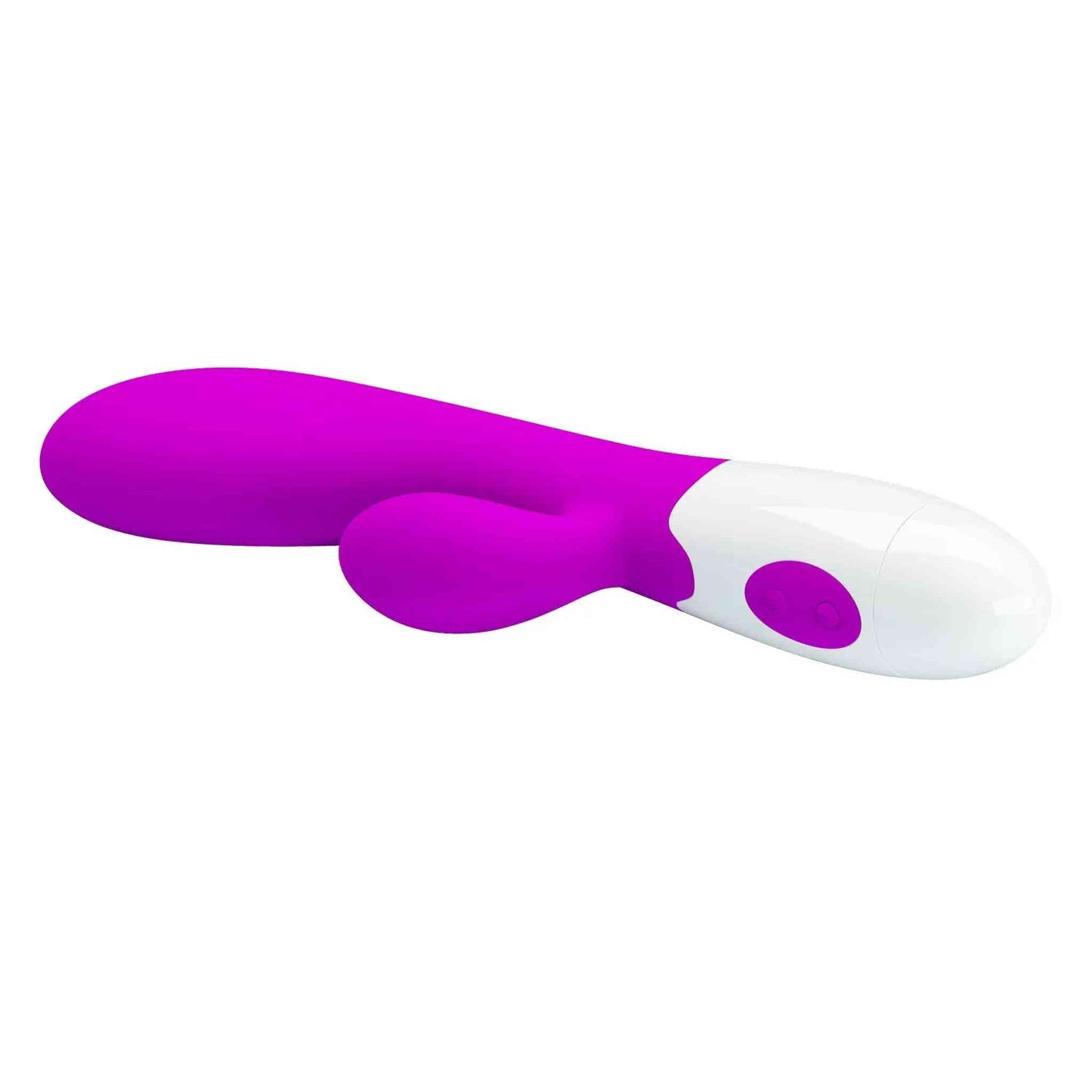 Alvis Vibratore Rabbit da 30 modalità di vibrazione - Silicone Medicale, Viola