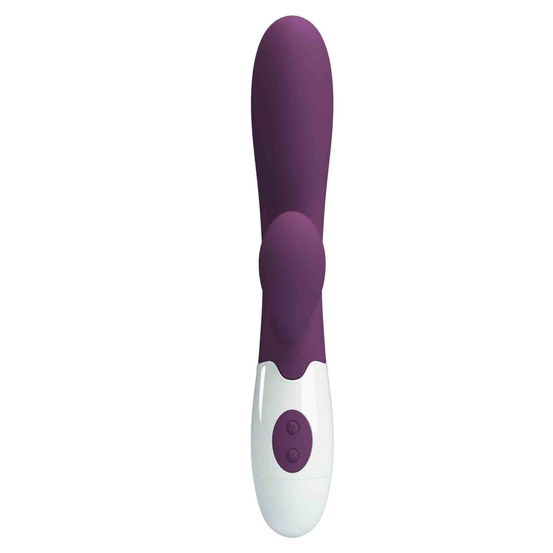Alvis Vibratore Rabbit da 30 modalità di vibrazione - Silicone Medicale, Viola